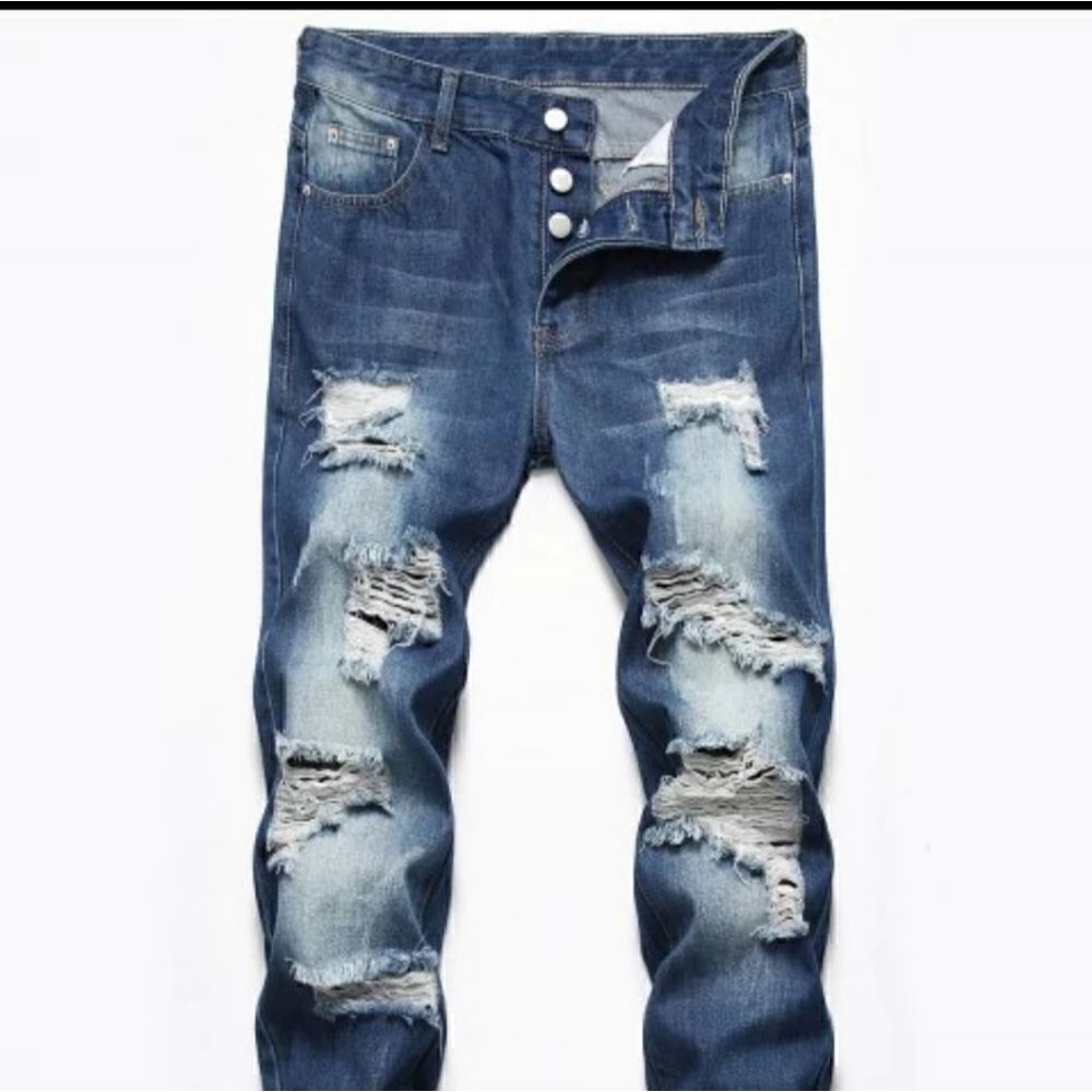 NWT Men's distressed Skinny jeans